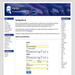 Guide til Hyrbil