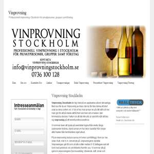 Vinprovning Stockholm
